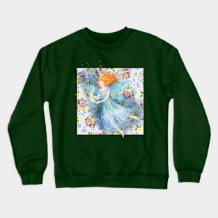 Fairy blue fairy Crewneck Sweatshirt